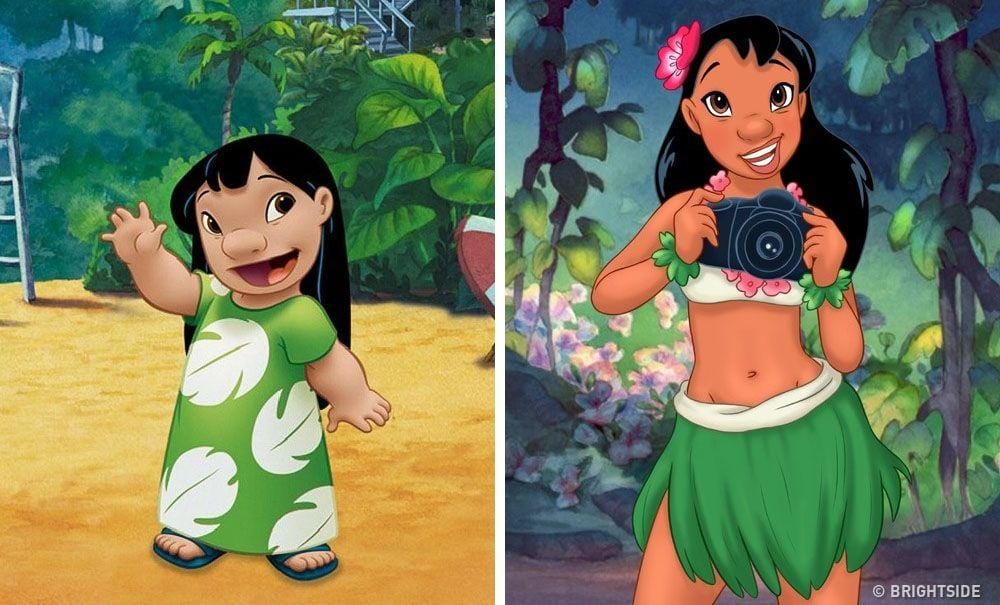 Lilo and Stitch/Walt Disney Pictures/www.brightside.me