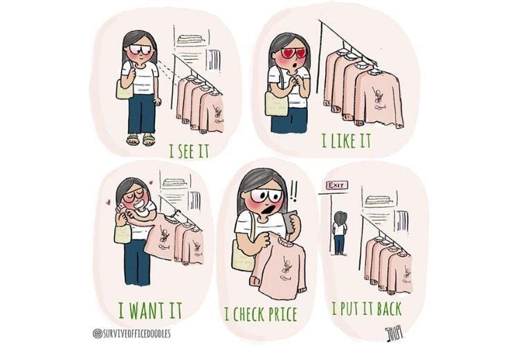 9 Ilustrasi Lucu Ini Gambarkan Kehidupan Perempuan yang Menggelitik