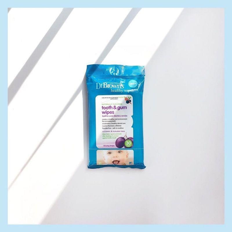 Dr. Brown's Tooth & Gum Wipes