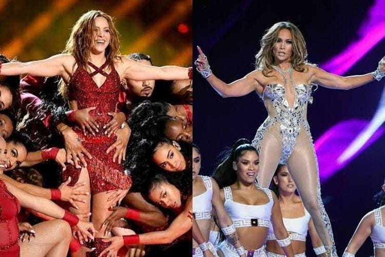 Perbandingan Gaya Seksi Shakira dan Jennifer Lopez, Pilih Siapa?