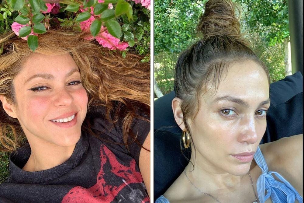 instagram.com/shakira , instagram.com/jlo