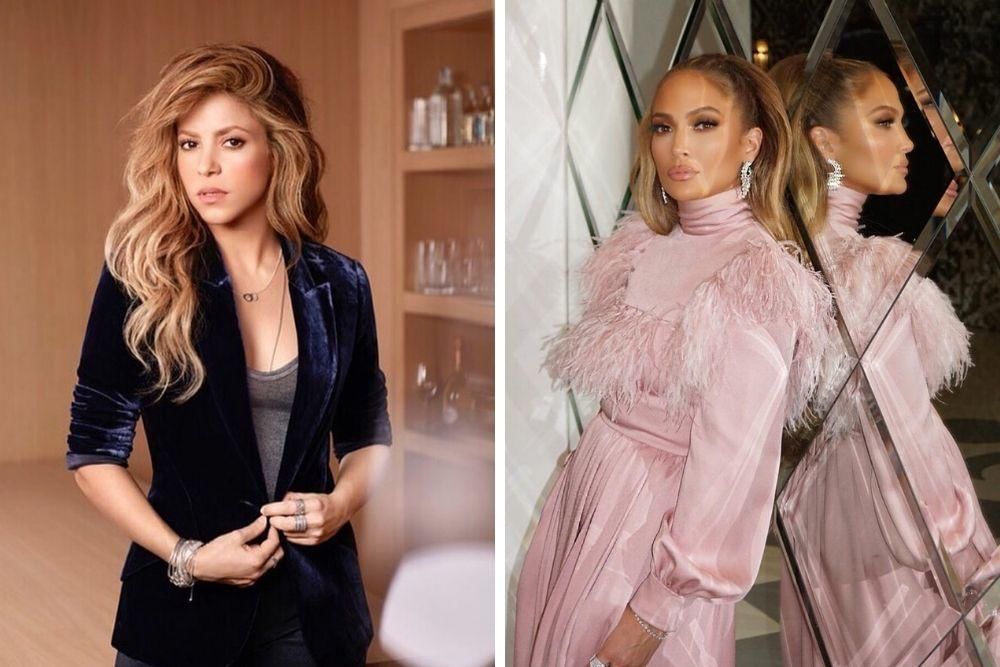 instagram.com/shakira , instagram.com/jlo
