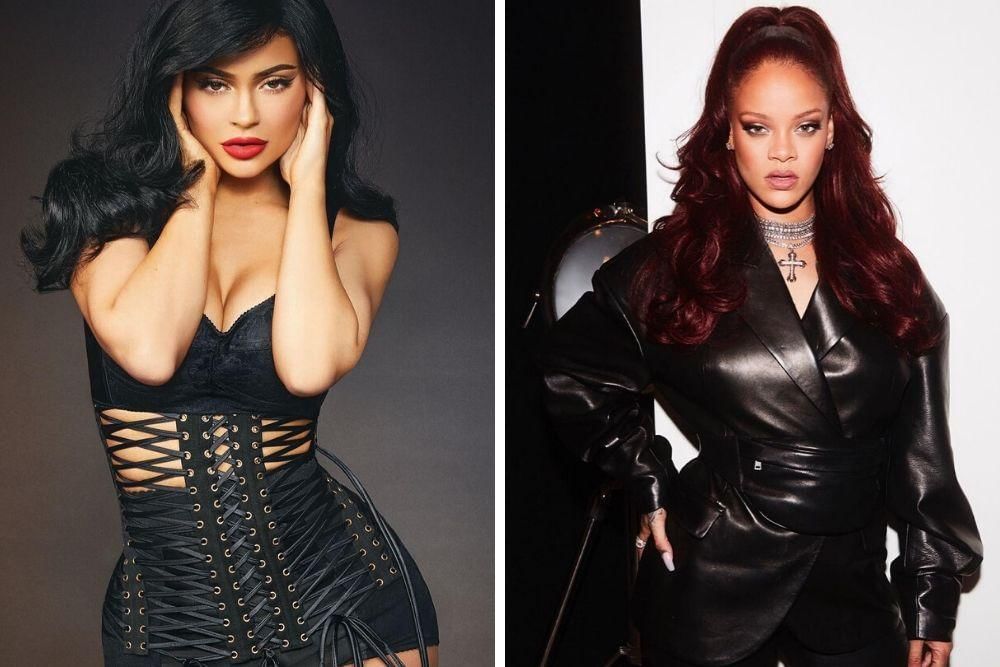 instagram.com/kyliejenner , instagram.com/badgalriri