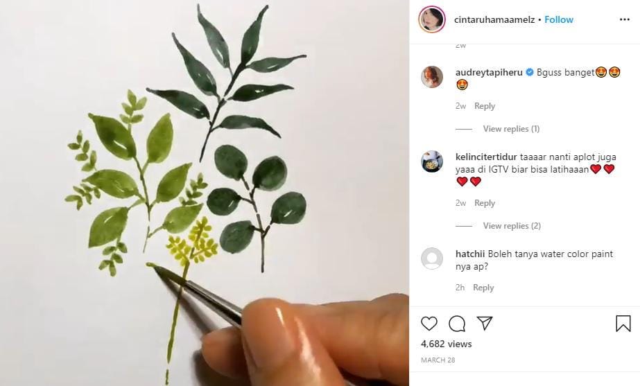 Instagram.com/cintaruhamaamelz