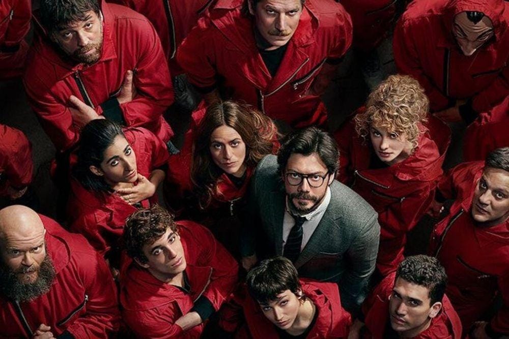 Begini Penampilan Para Pemain Money Heist dalam Dunia Nyata
