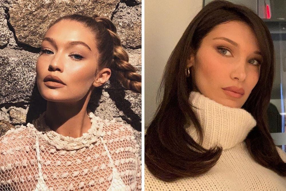 instagram.com/gigihadid , instagram.com/bellahadid