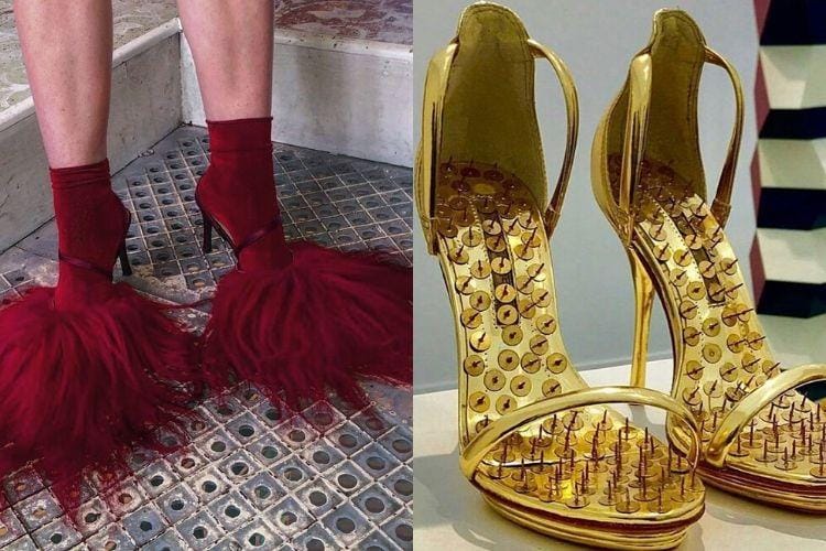 Deretan High Heels dengan Model Paling Nyeleneh! Berani Coba?