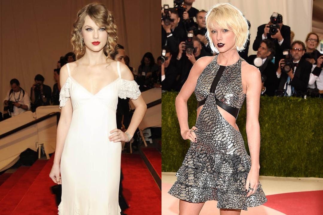 Transformasi Para Artis Di Red Carpet Met Gala, Dulu vs Sekarang