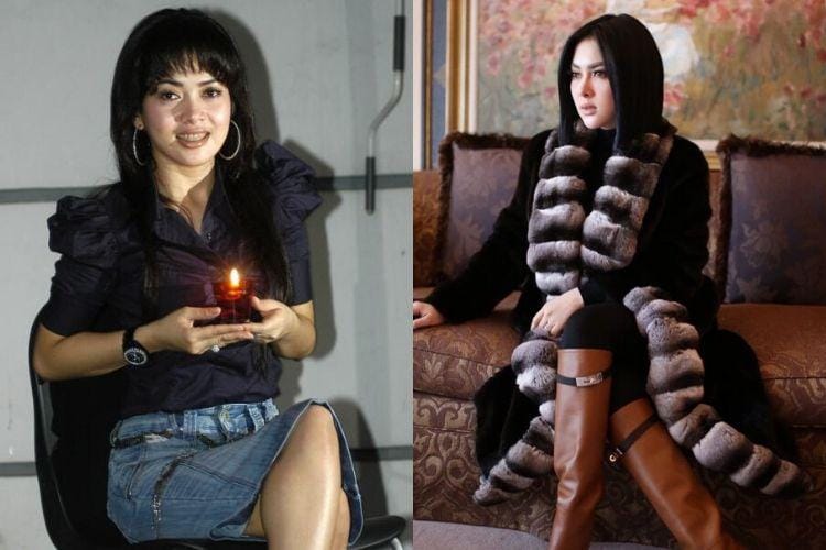 Pangling! Begini Gaya Syahrini Dulu vs Sekarang