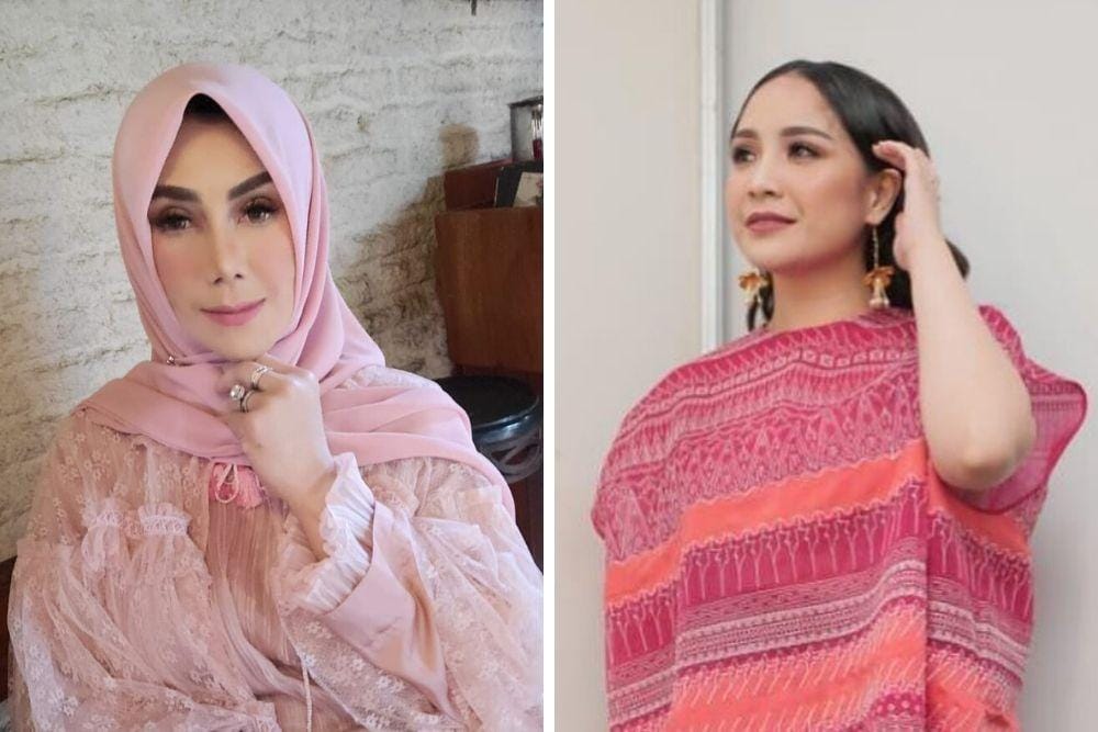 7 Potret Ini Buktikan Kekompakan Amy Qanita dan Nagita Slavina