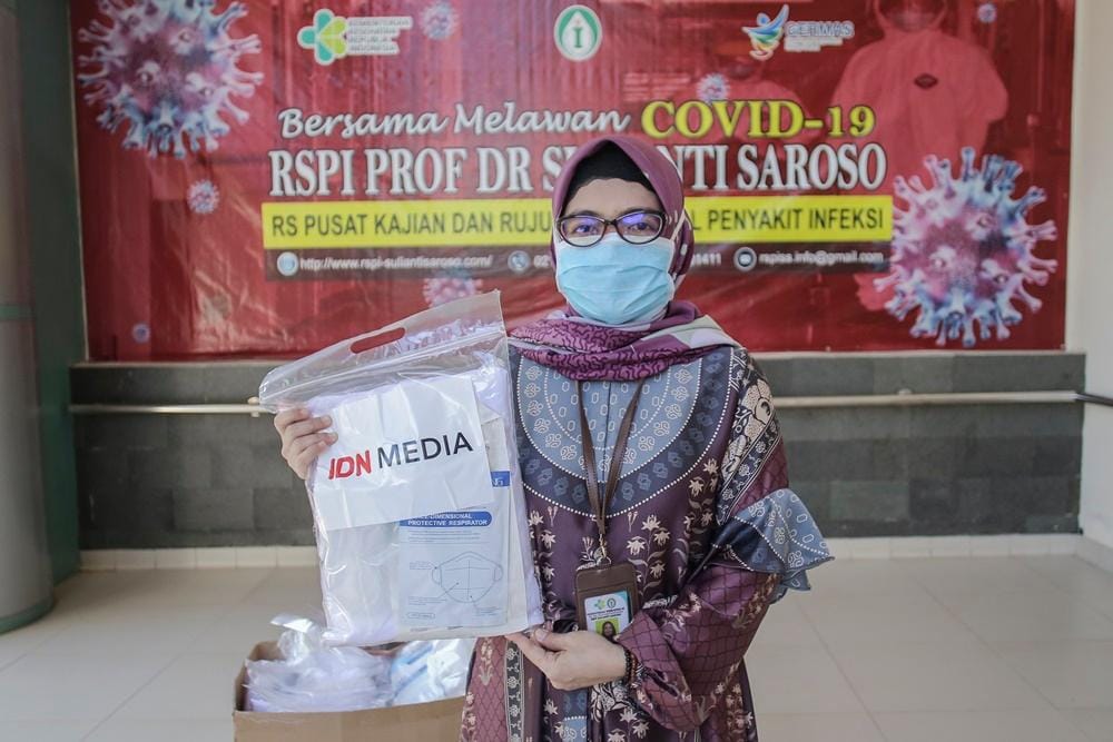 IDN Foundation Kembali Salurkan Bantuan APD untuk Perangi COVID-19