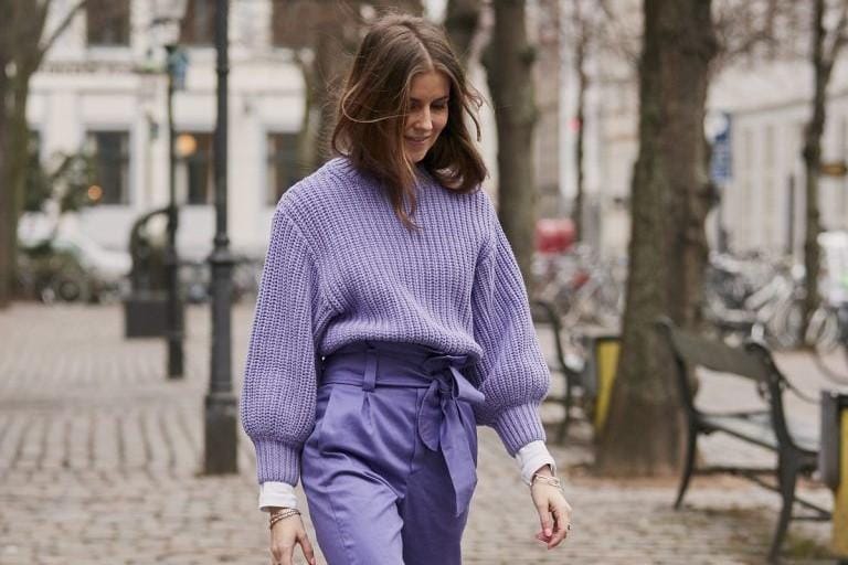 #PopbelaOOTD: Tampil Kece, Ini Pakaian Serba Ungu dari Brand Lokal