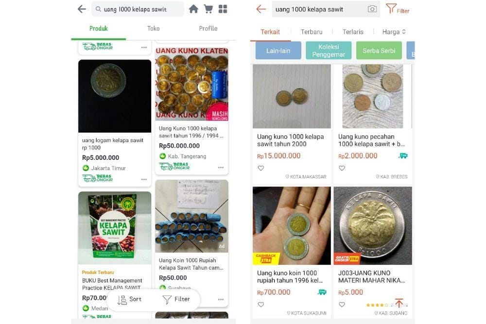 Screenshot Tokopedia