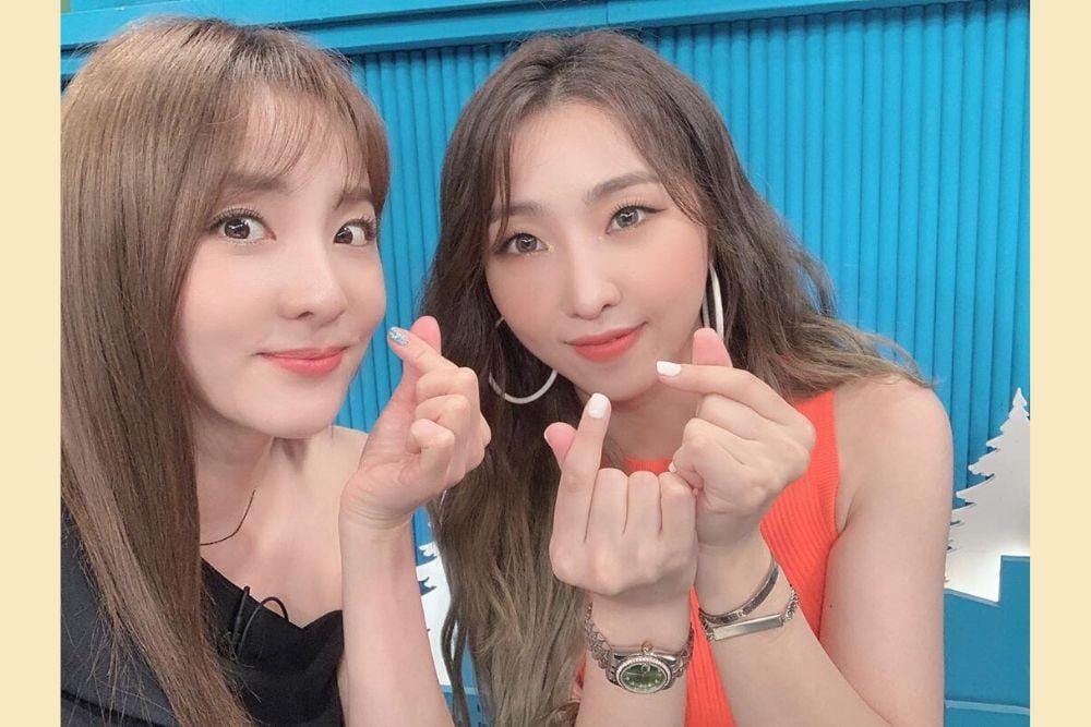 7 Potret Ini Buktikan Kekompakan Sandara Park dan Minzy!