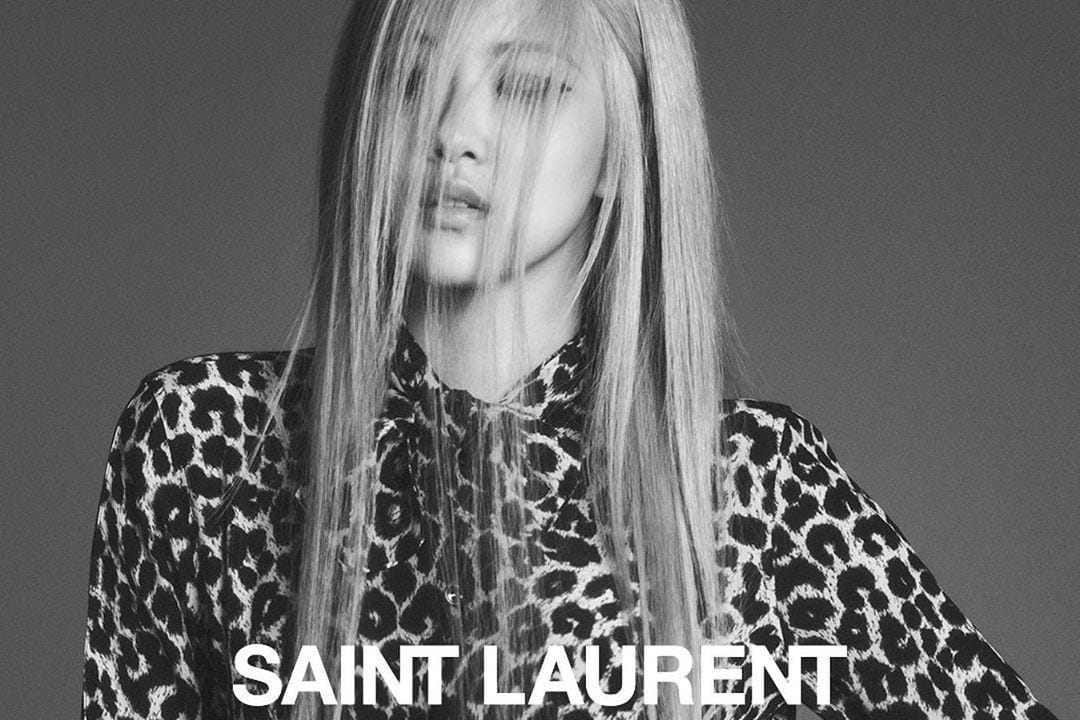 Rosé BLACKPINK Resmi Jadi Wajah Baru Saint Laurent