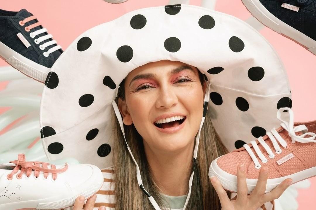 Kolaborasi Superga & Luna Maya, Hadirkan Koleksi Sepatu yang Chic