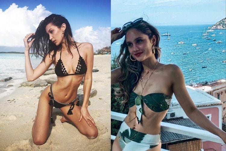 Perbandingan Gaya Seleb Hollywood vs Indonesia Pakai Baju Renang