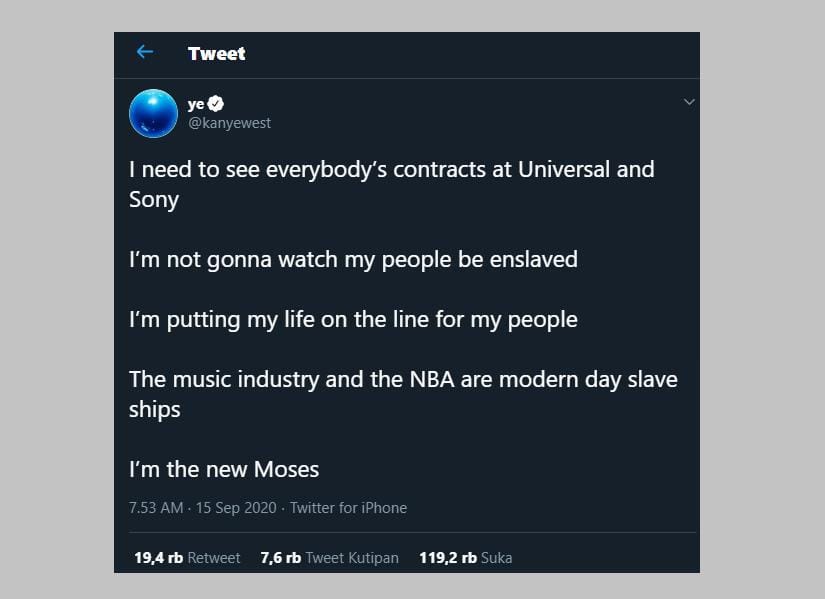 Twitter.com/kanyewest