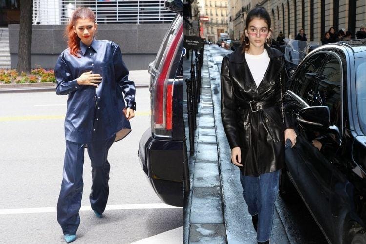 Sama-sama Punya OOTD Keren, Ini Adu Gaya Zendaya dan Kaia Gerber