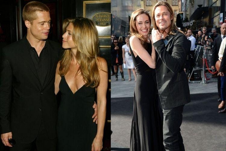Intip Gaya Brad Pitt Saat Bersama Jennifer Aniston vs Angelina Jolie