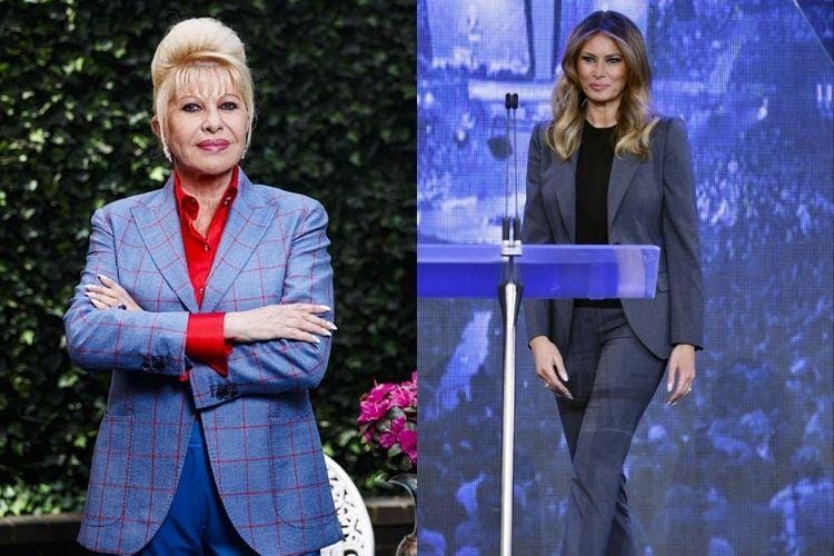 Adu Gaya Ivana Trump vs Melania Trump, Mantan dan Istri Donald Trump
