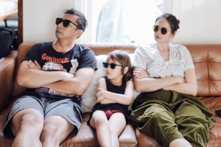 Inspirasi OOTD Kompak a La Keluarga Ringgo dan Sabai