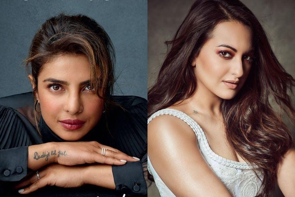 7 Aktris Bollywood Ini Punya Tato di Tubuhnya