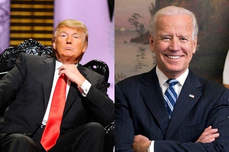 Perbandingan Gaya Donald Trump vs Joe Biden