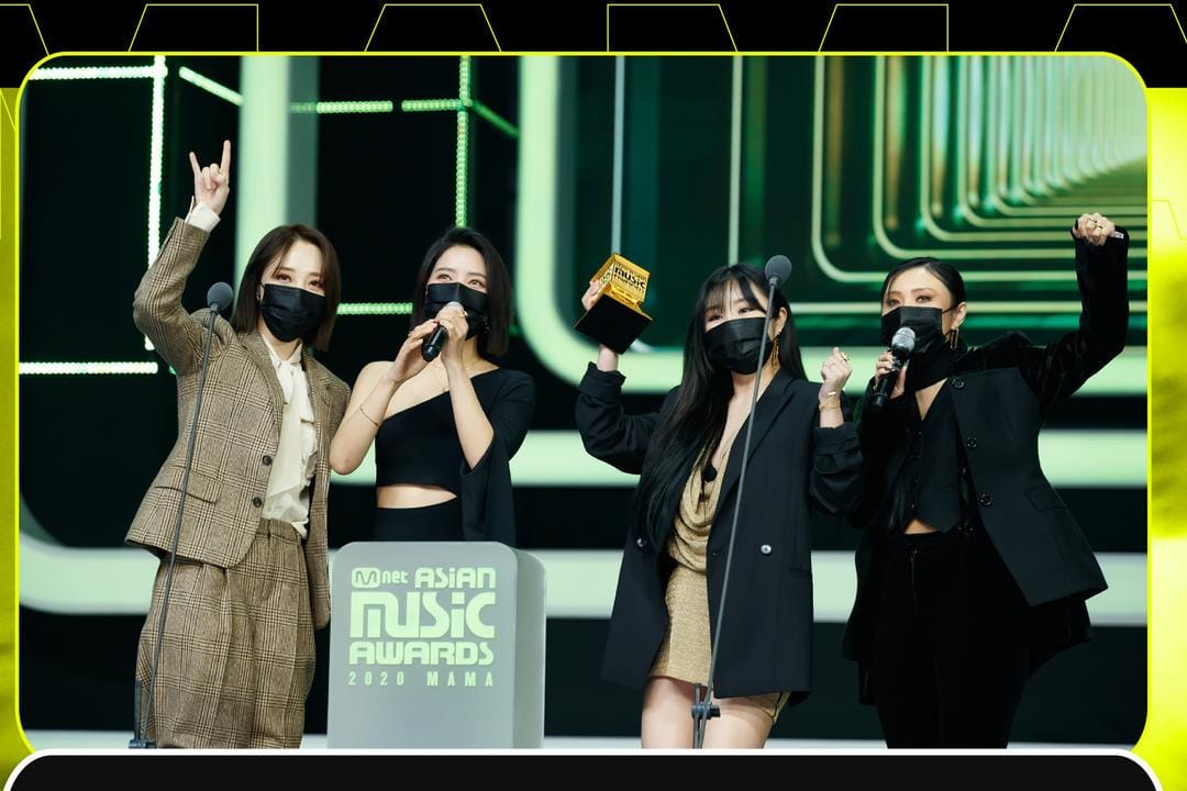 Potret Musisi Pakai Masker di MAMA 2020, Bisa Kenali?