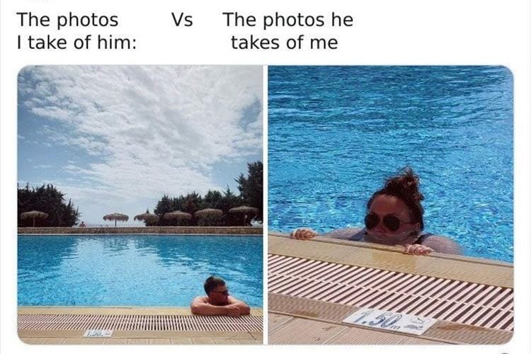 Bikin Ngakak! 11 Potret Bedanya Hasil Fotoin vs Difotoin Pacar