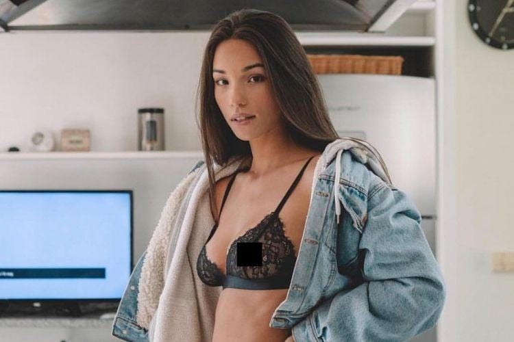 Model Bule, Ini Gaya Sensual Vanessa Lima Pacar Erick Iskandar