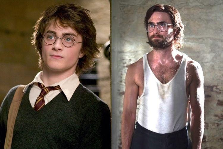 Perbandingan Gaya Para Pemain Harry Potter Ketika Main Film Dewasa