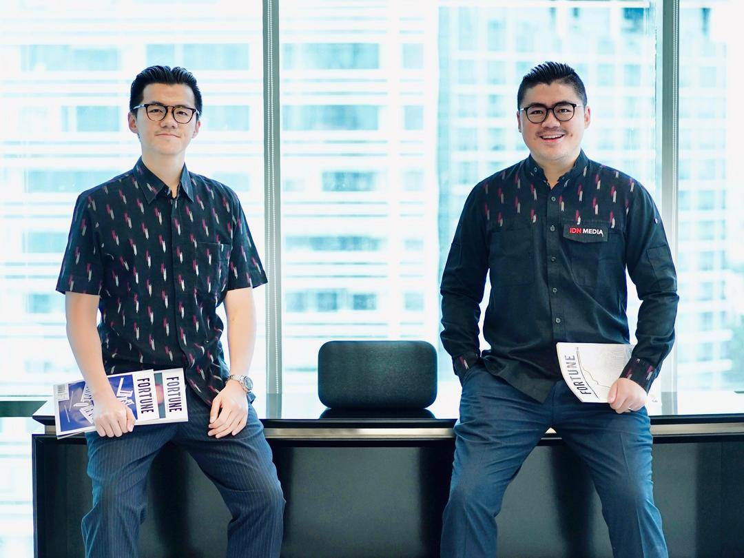 William Utomo, COO IDN Media dan Winston Utomo, CEO IDN Media (Dok. IDN Media/Herka Pangaribowo)