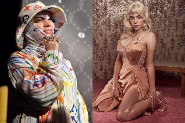 Perubahan Gaya Billie Eilish yang Makin Berani Tampil Terbuka