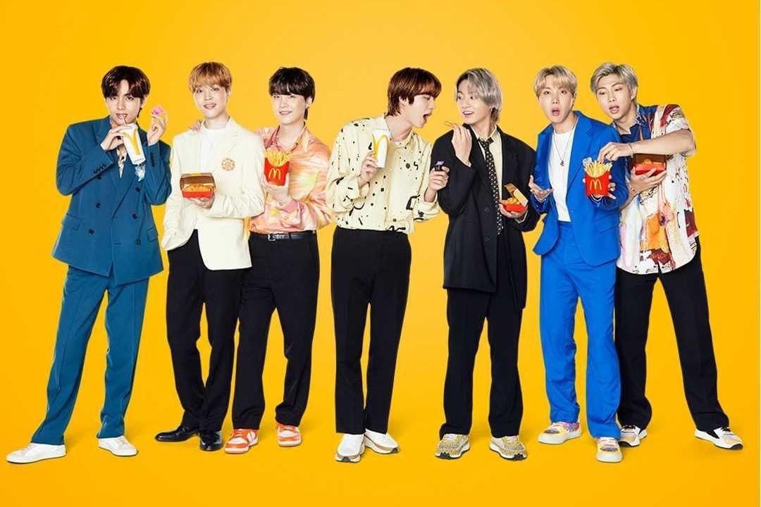 Bocoran Harga Pakaian Member BTS untuk Iklan McDonald's BTS Meal