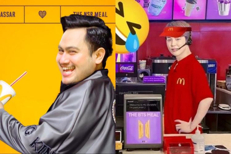 Gaya Para Artis yang Jadi 'Korban' Meme Kreatif BTS Meal 