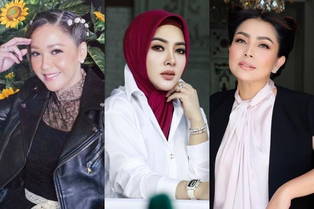 10 Gaya Berkelas Seleb yang Dinikahi Konglomerat Kaya Raya