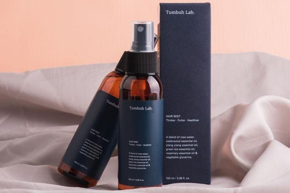 Hair Mist Terbaik untuk Rambut/ instagram.com/tumbuhlab