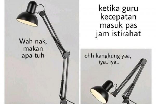 10 Meme Kreatif Lampu Belajar Lipat Buatan Warganet, Kocak Abis!