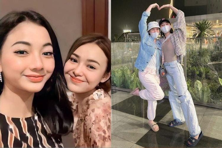 Bukti Gaya Kompak Amanda Manopo dan Glenca Chysara di Kehidupan Nyata