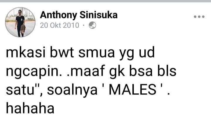 Facebook.com/anthony.sinisuka