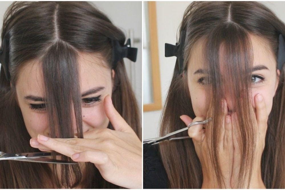 Cara Memotong Poni Sendiri di Rumah/ youtube.com