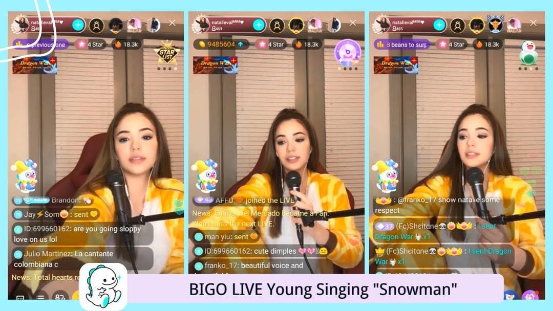 Youtube/Bigo Live Official