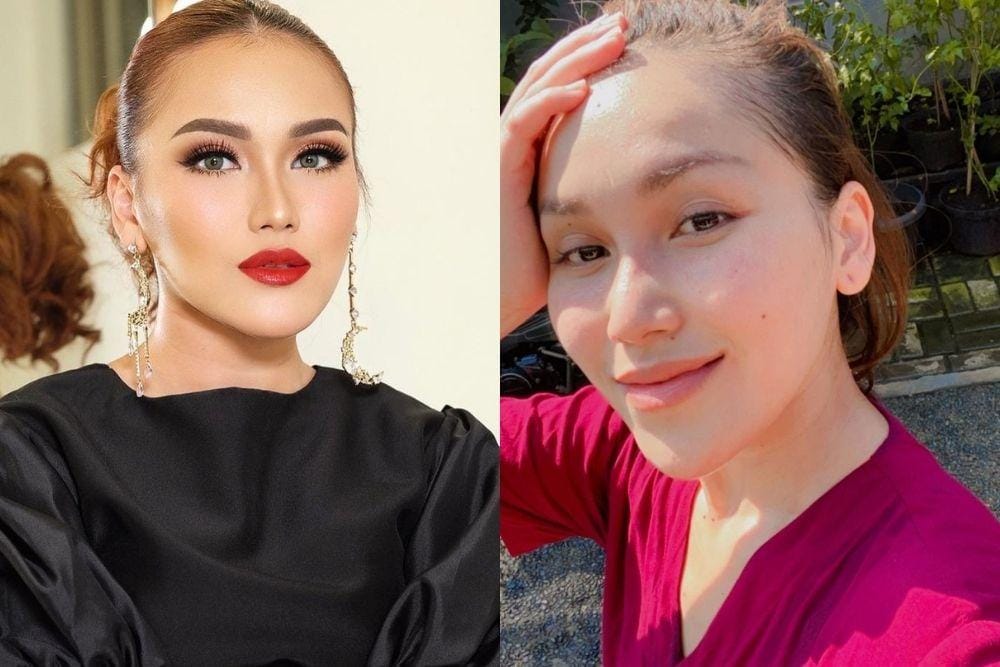 Dengan dan Tanpa Riasan, Begini Penampilan Memikat Para Pedangdut