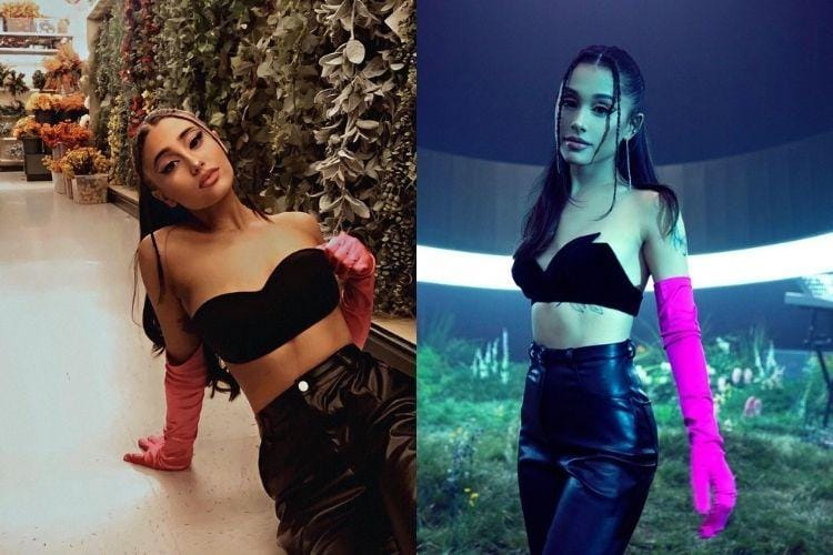 Tiru Penampilan, Perbandingan Gaya Paige Niemann vs Ariana Grande