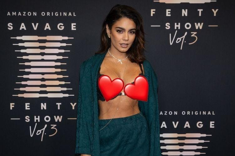Vanessa Hudgens 'Buka Baju' di Karpet Merah, Pede Pamer Bra!