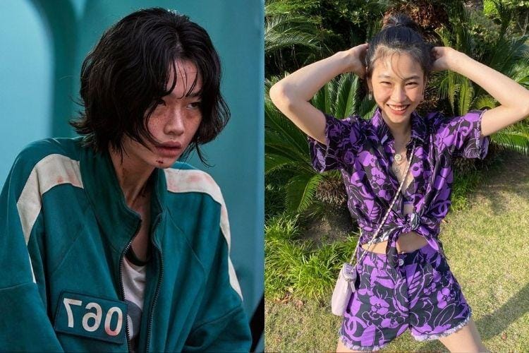 Perbandingan Gaya Para Pemain Squid Game di Serial vs Sehari-hari