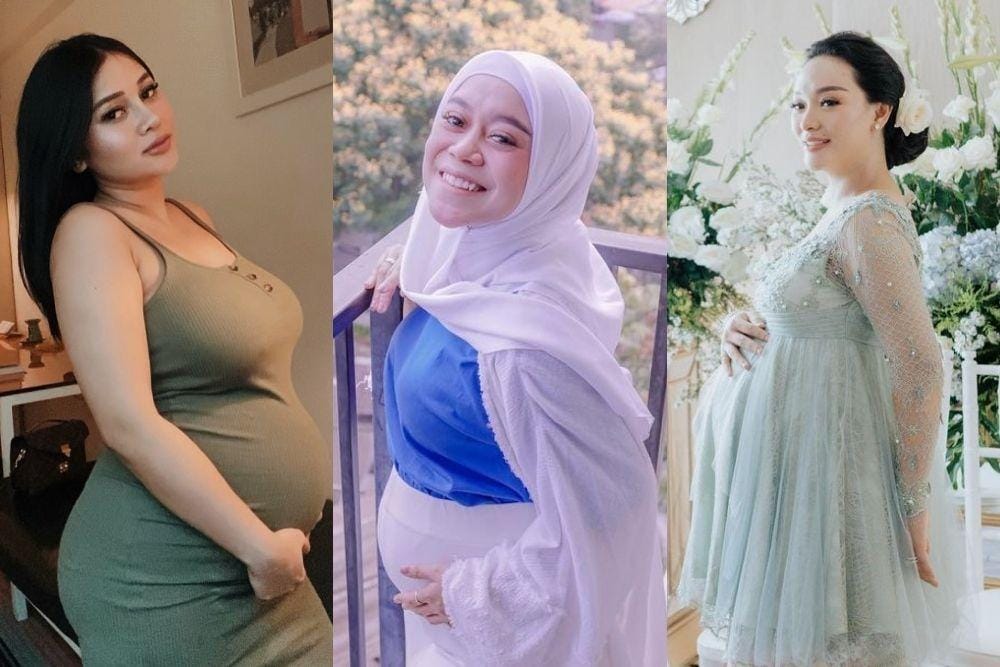 Berbadan Dua, 7 Pedangdut Kece Ini Konsisten Tampil Memikat
