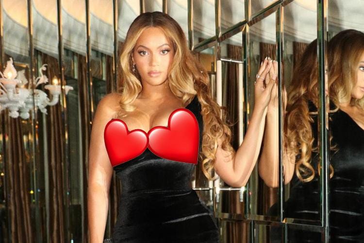Deretan Gaya Beyoncé Pakai Gaun Hitam yang Dinilai Terlalu Seksi