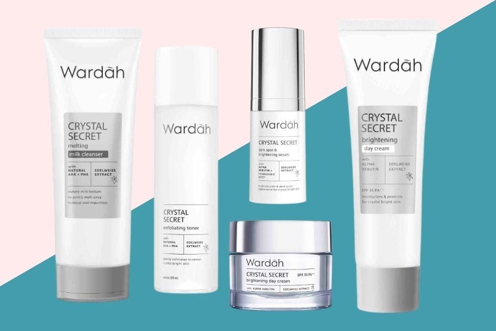 Wardah Crystal Secret, Rahasia Kulit Wajah Bening Bercahaya